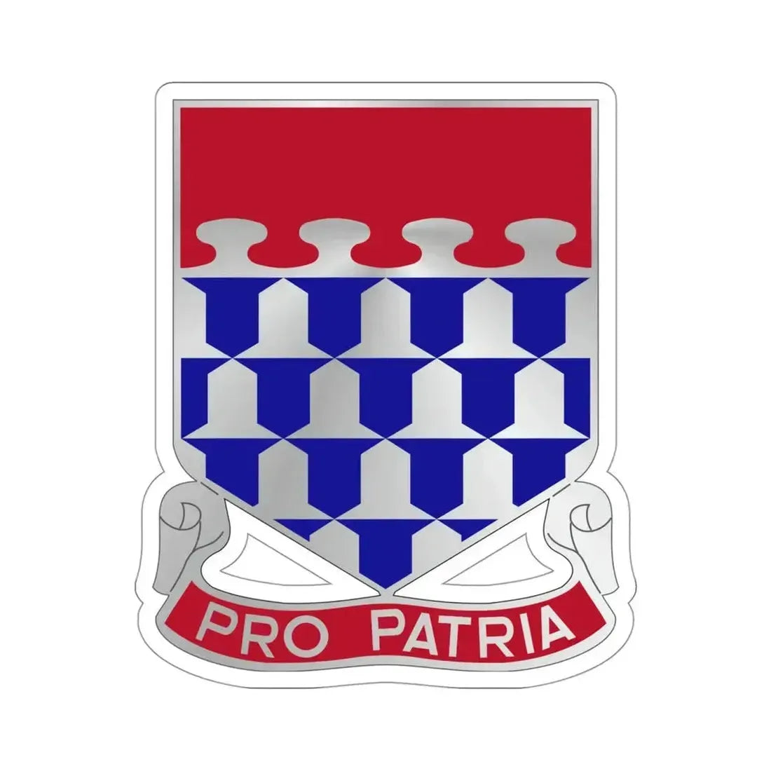 212 Artillery Regiment (U.S. Army) STICKER Vinyl Die-Cut Decal 4 Inch - The Sticker Space