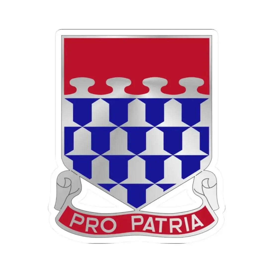 212 Artillery Regiment (U.S. Army) STICKER Vinyl Kiss-Cut Decal 2 Inch White - The Sticker Space