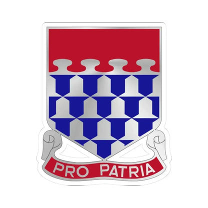 212 Artillery Regiment (U.S. Army) STICKER Vinyl Kiss-Cut Decal 3 Inch White - The Sticker Space