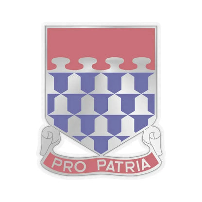 212 Artillery Regiment (U.S. Army) STICKER Vinyl Kiss-Cut Decal 4 Inch Transparent - The Sticker Space