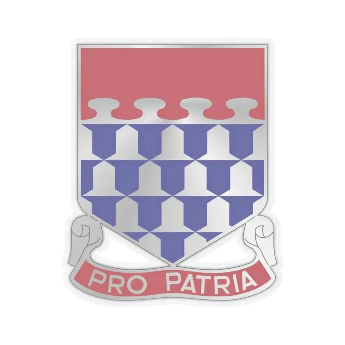 212 Artillery Regiment (U.S. Army) STICKER Vinyl Kiss-Cut Decal 6 Inch Transparent - The Sticker Space