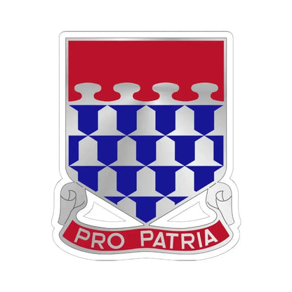 212 Artillery Regiment (U.S. Army) STICKER Vinyl Kiss-Cut Decal 6 Inch White - The Sticker Space