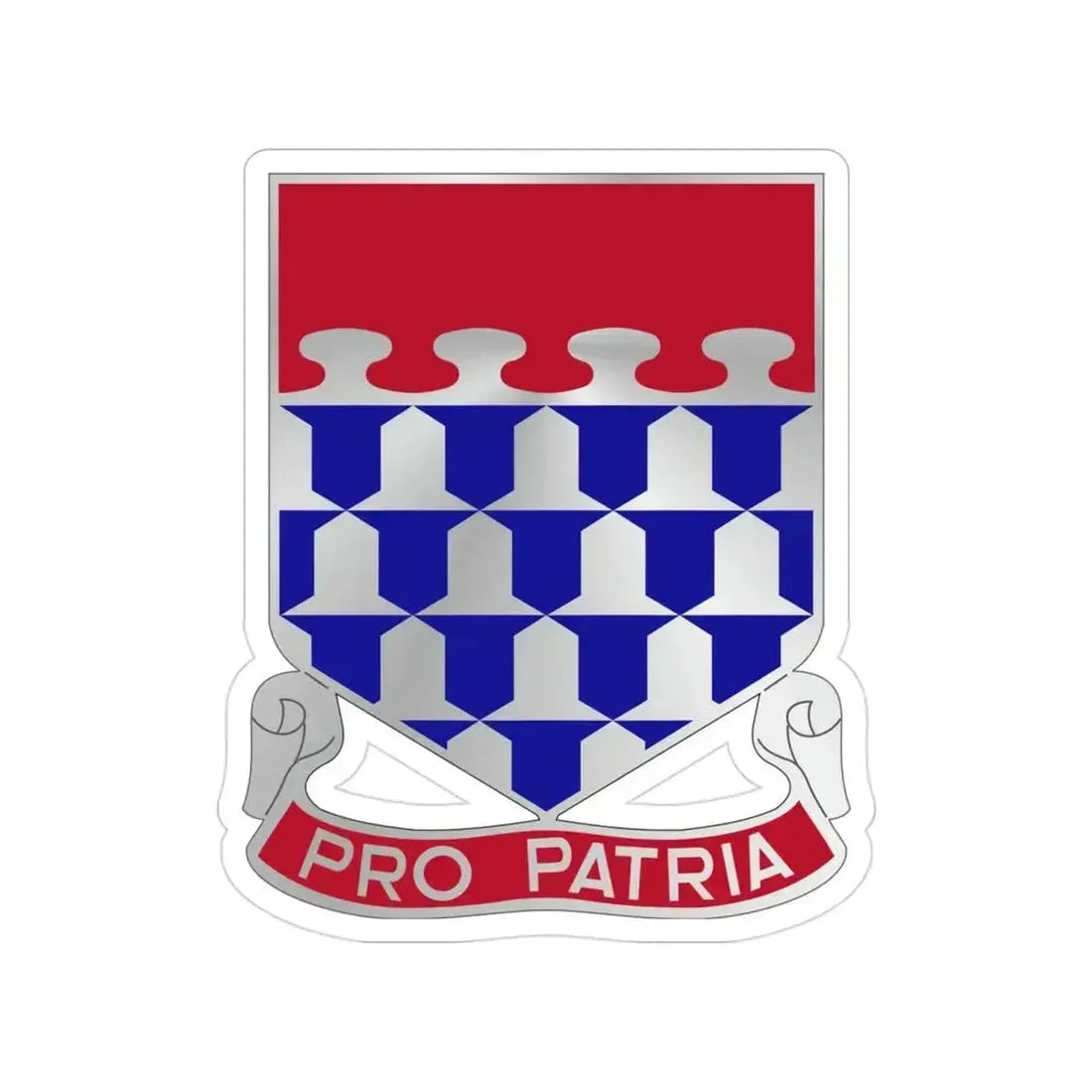 212 Artillery Regiment (U.S. Army) Transparent STICKER Die-Cut Vinyl Decal 3 Inch - The Sticker Space