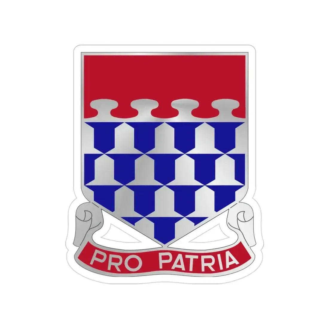 212 Artillery Regiment (U.S. Army) Transparent STICKER Die-Cut Vinyl Decal 3 Inch - The Sticker Space