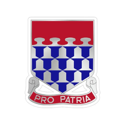 212 Artillery Regiment (U.S. Army) Transparent STICKER Die-Cut Vinyl Decal 4 Inch - The Sticker Space