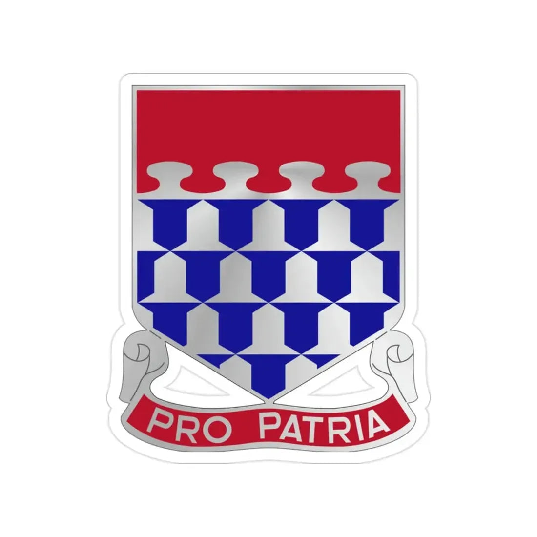 212 Artillery Regiment (U.S. Army) Transparent STICKER Die-Cut Vinyl Decal - The Sticker Space