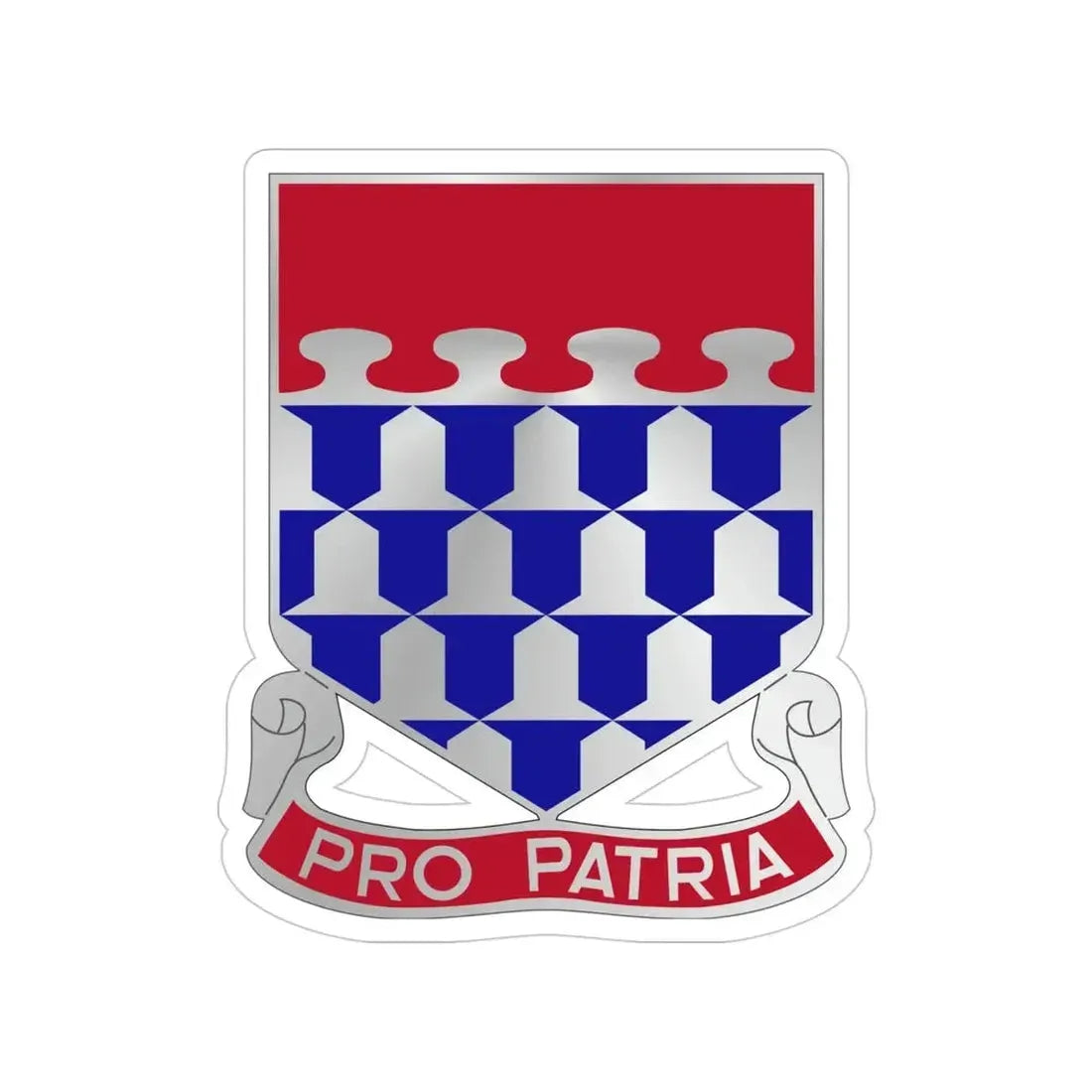 212 Artillery Regiment (U.S. Army) Transparent STICKER Die-Cut Vinyl Decal - The Sticker Space