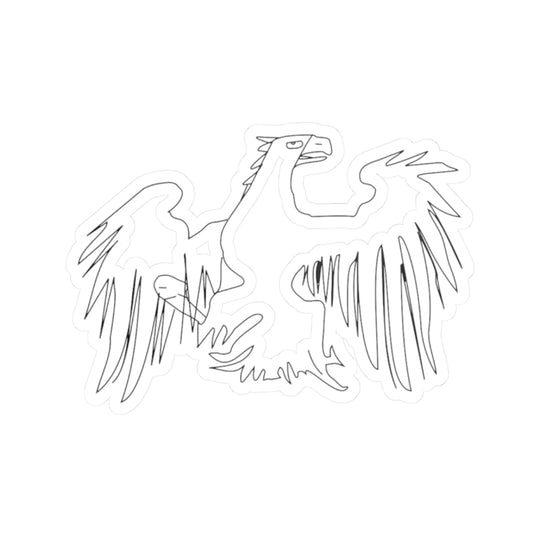 Águila bandera de BsAs (Argentina) (Coat of Arms) STICKER Vinyl Kiss-Cut Decal