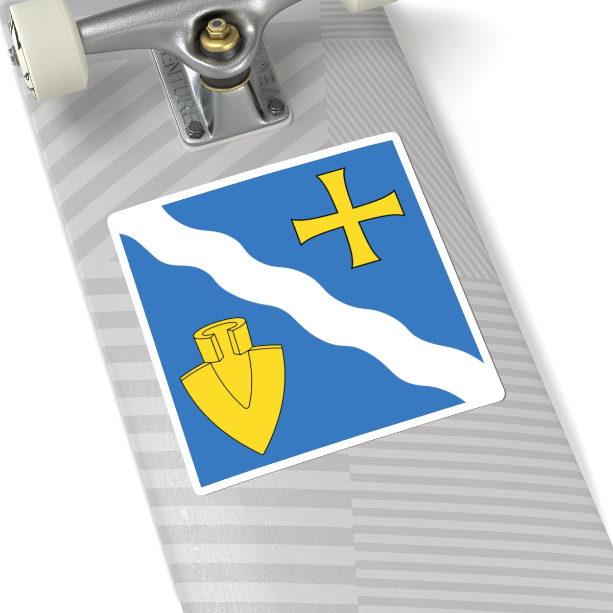 CHE Triemli ZH Flag (Switzerland) STICKER Vinyl Kiss-Cut Decal
