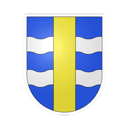 Puplinge-coat of arms (Switzerland) (Coat of Arms) STICKER Vinyl Kiss-Cut Decal
