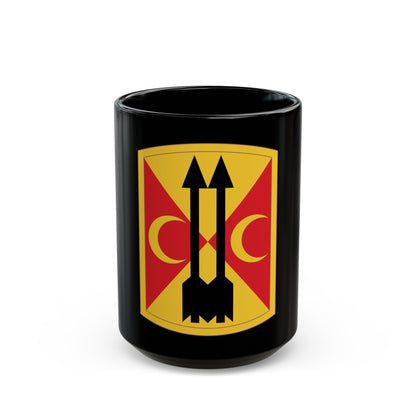 212th Field Artillery Brigade (U.S. Army) Black Coffee Mug-15oz-The Sticker Space