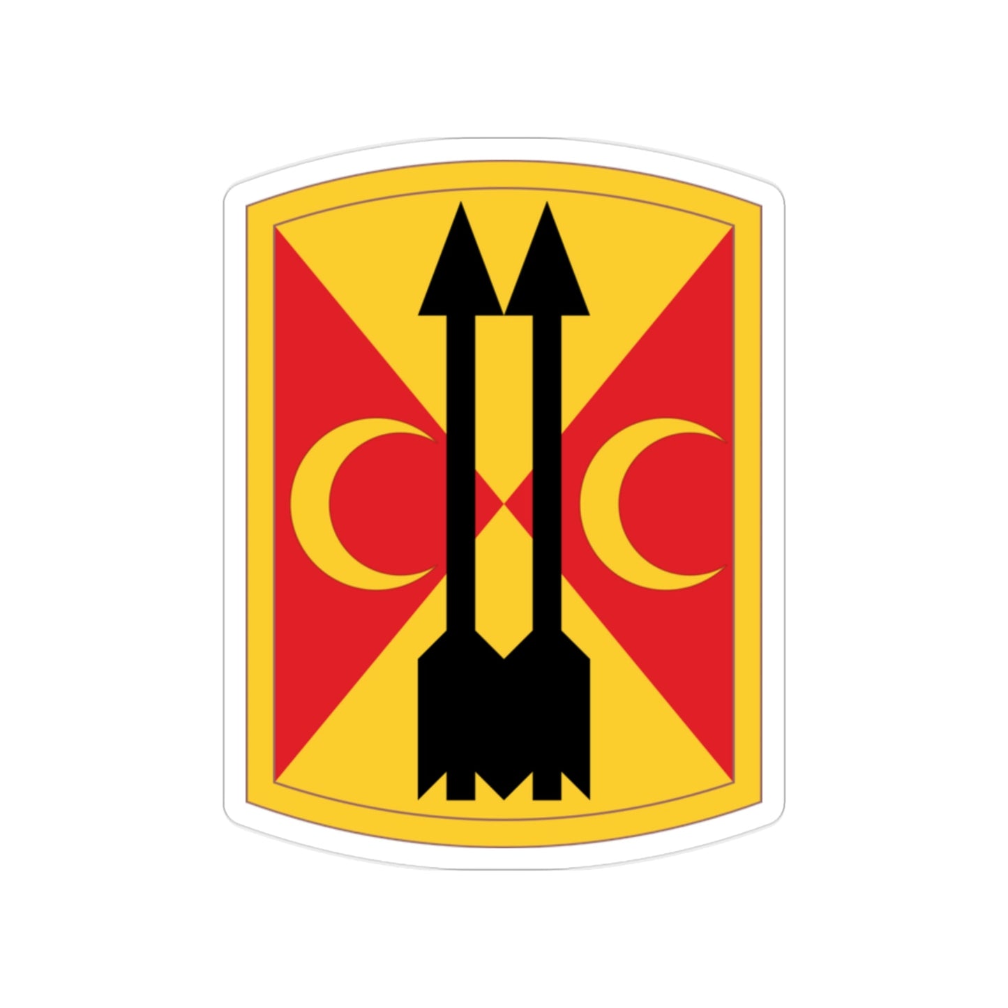 212th Field Artillery Brigade (U.S. Army) Transparent STICKER Die-Cut Vinyl Decal-2 Inch-The Sticker Space