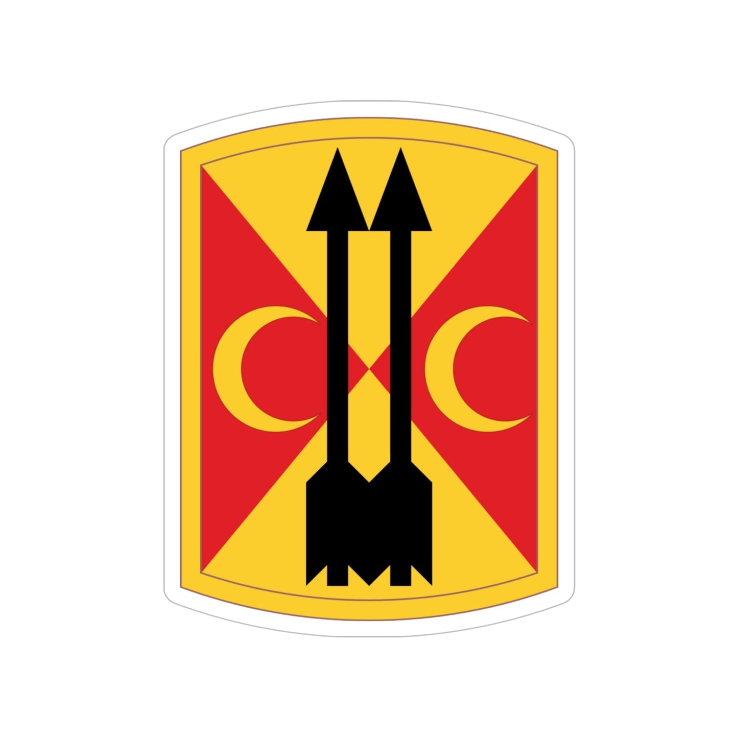 212th Field Artillery Brigade (U.S. Army) Transparent STICKER Die-Cut Vinyl Decal-5 Inch-The Sticker Space