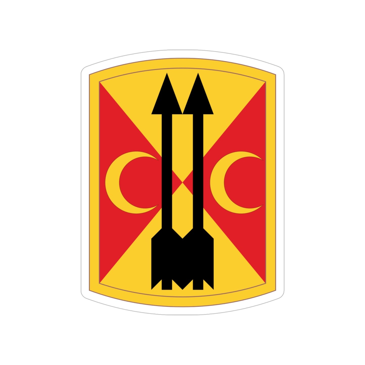 212th Field Artillery Brigade (U.S. Army) Transparent STICKER Die-Cut Vinyl Decal-6 Inch-The Sticker Space