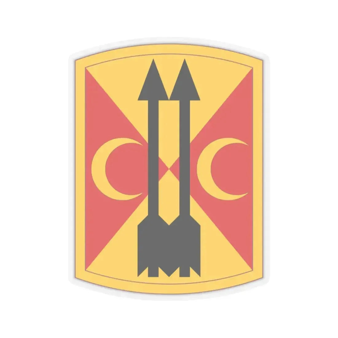 212th Field Artillery Brigade (U.S. Army) STICKER Vinyl Kiss-Cut Decal 3 Inch Transparent - The Sticker Space