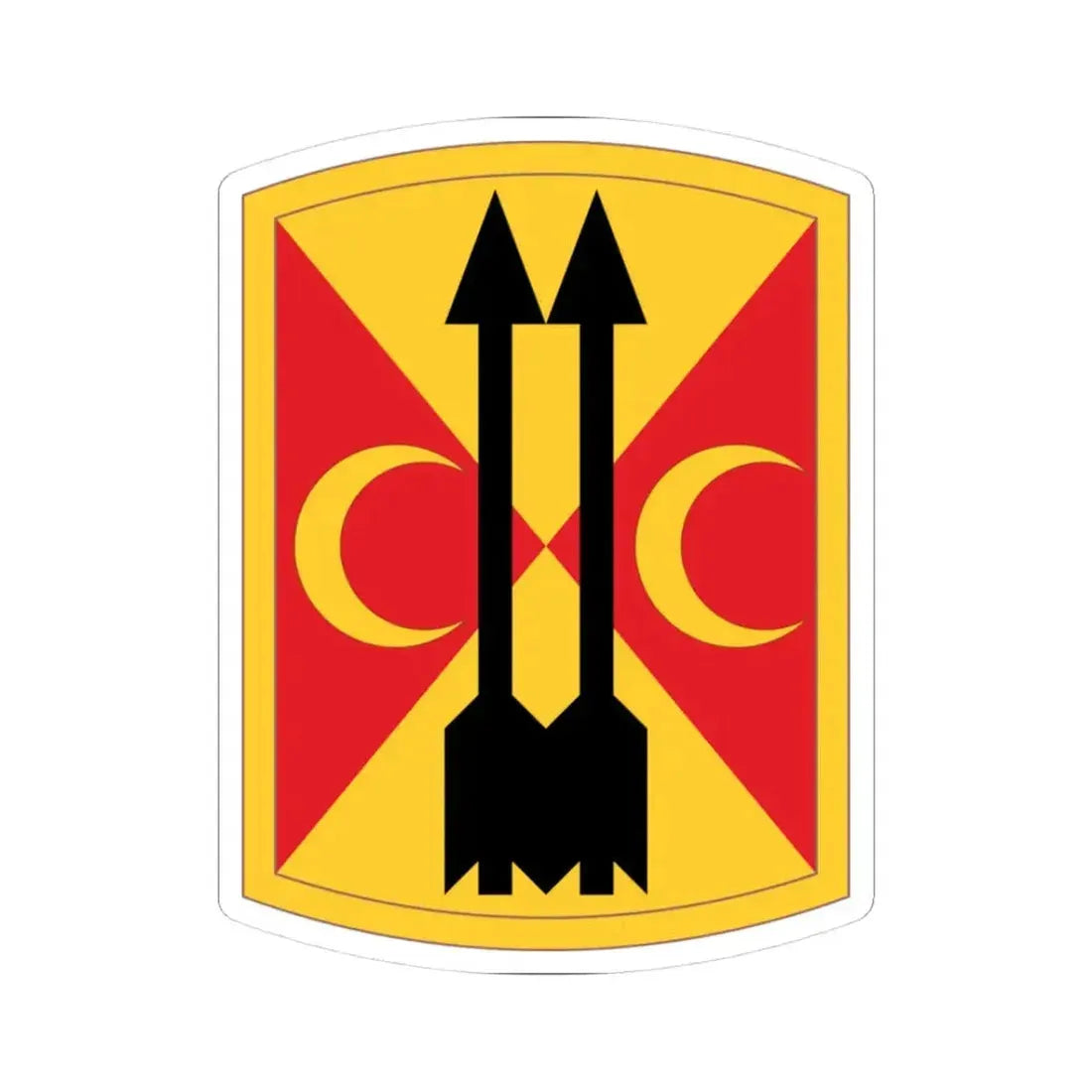 212th Field Artillery Brigade (U.S. Army) STICKER Vinyl Kiss-Cut Decal 3 Inch White - The Sticker Space