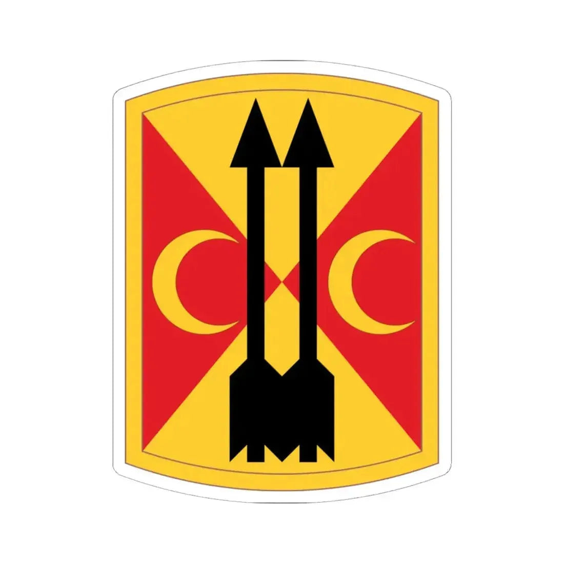 212th Field Artillery Brigade (U.S. Army) STICKER Vinyl Kiss-Cut Decal 6 Inch White - The Sticker Space