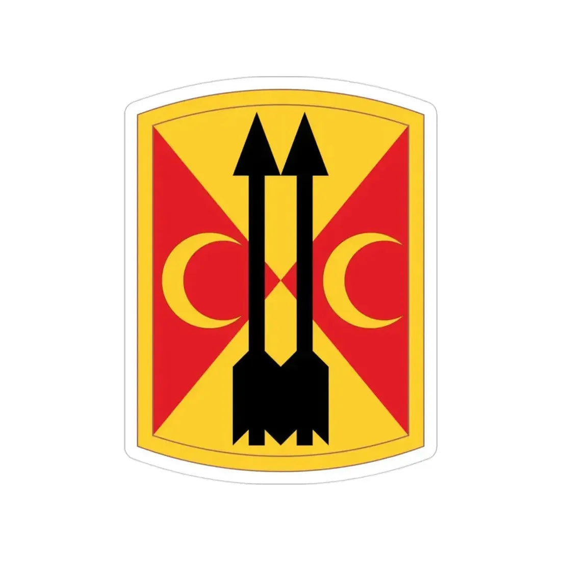 212th Field Artillery Brigade (U.S. Army) Transparent STICKER Die-Cut Vinyl Decal 3 Inch - The Sticker Space