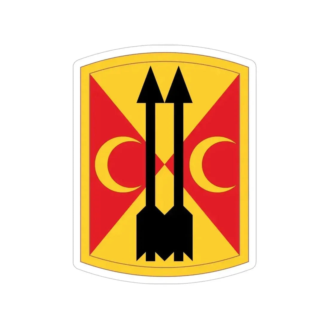 212th Field Artillery Brigade (U.S. Army) Transparent STICKER Die-Cut Vinyl Decal 5 Inch - The Sticker Space