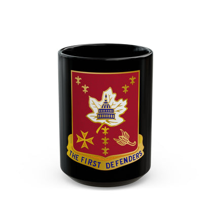 213 Air Defense Artillery Regiment (U.S. Army) Black Coffee Mug-15oz-The Sticker Space