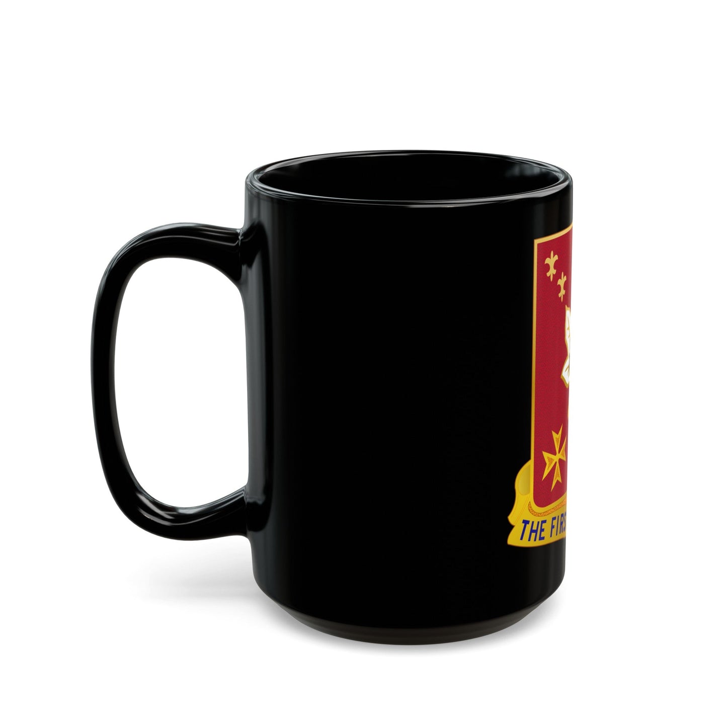 213 Air Defense Artillery Regiment (U.S. Army) Black Coffee Mug-The Sticker Space