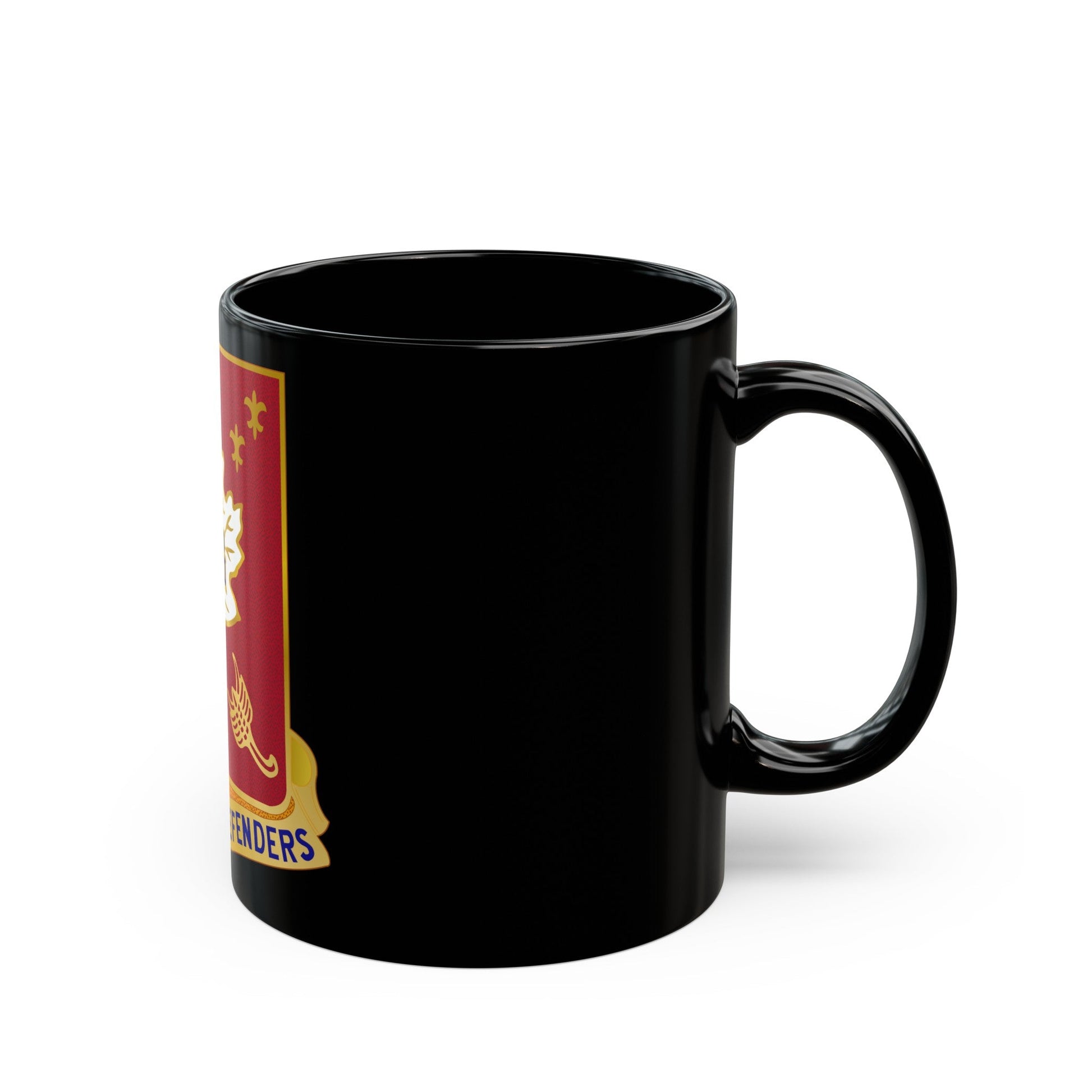 213 Air Defense Artillery Regiment (U.S. Army) Black Coffee Mug-The Sticker Space