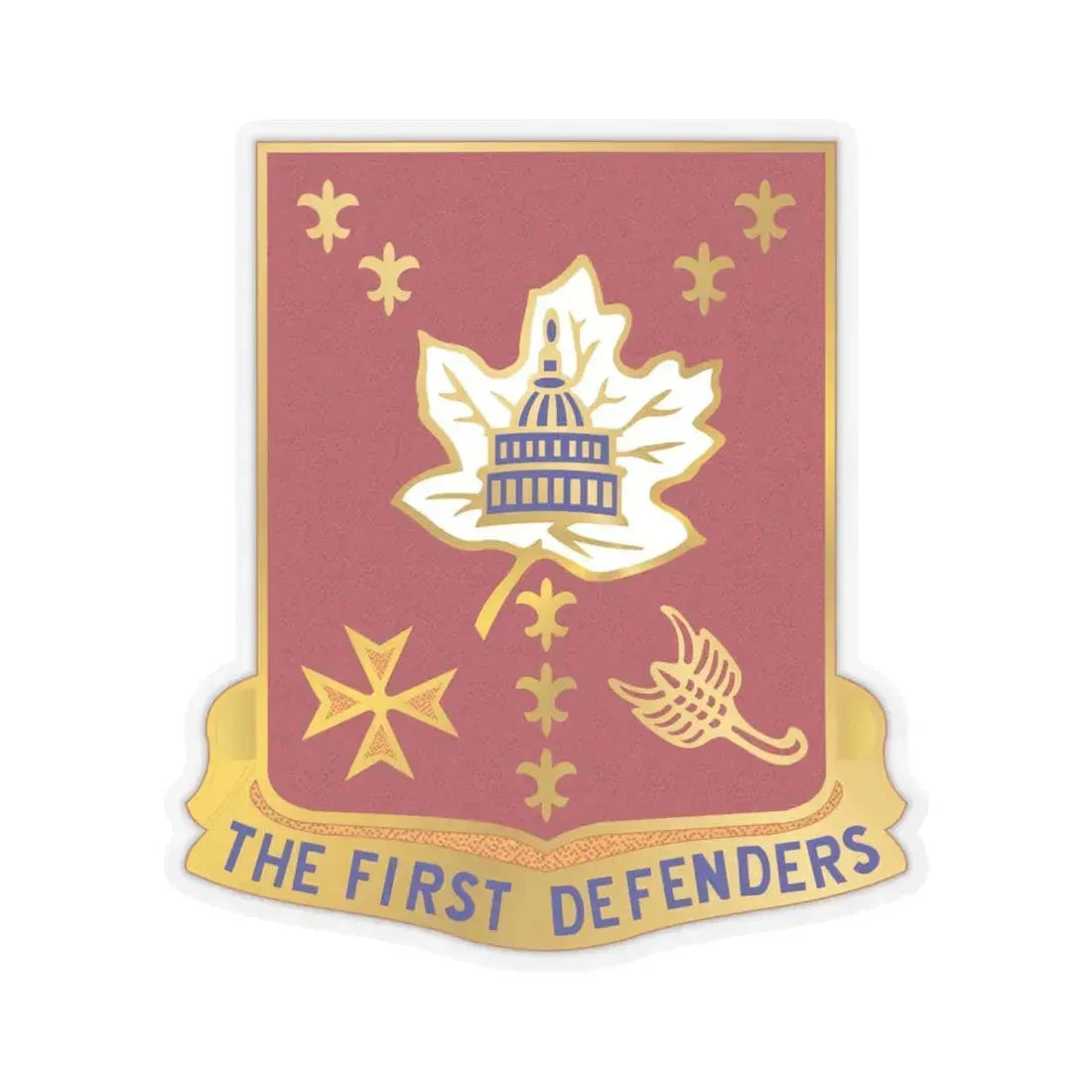 213 Air Defense Artillery Regiment (U.S. Army) STICKER Vinyl Kiss-Cut Decal 4 Inch Transparent - The Sticker Space