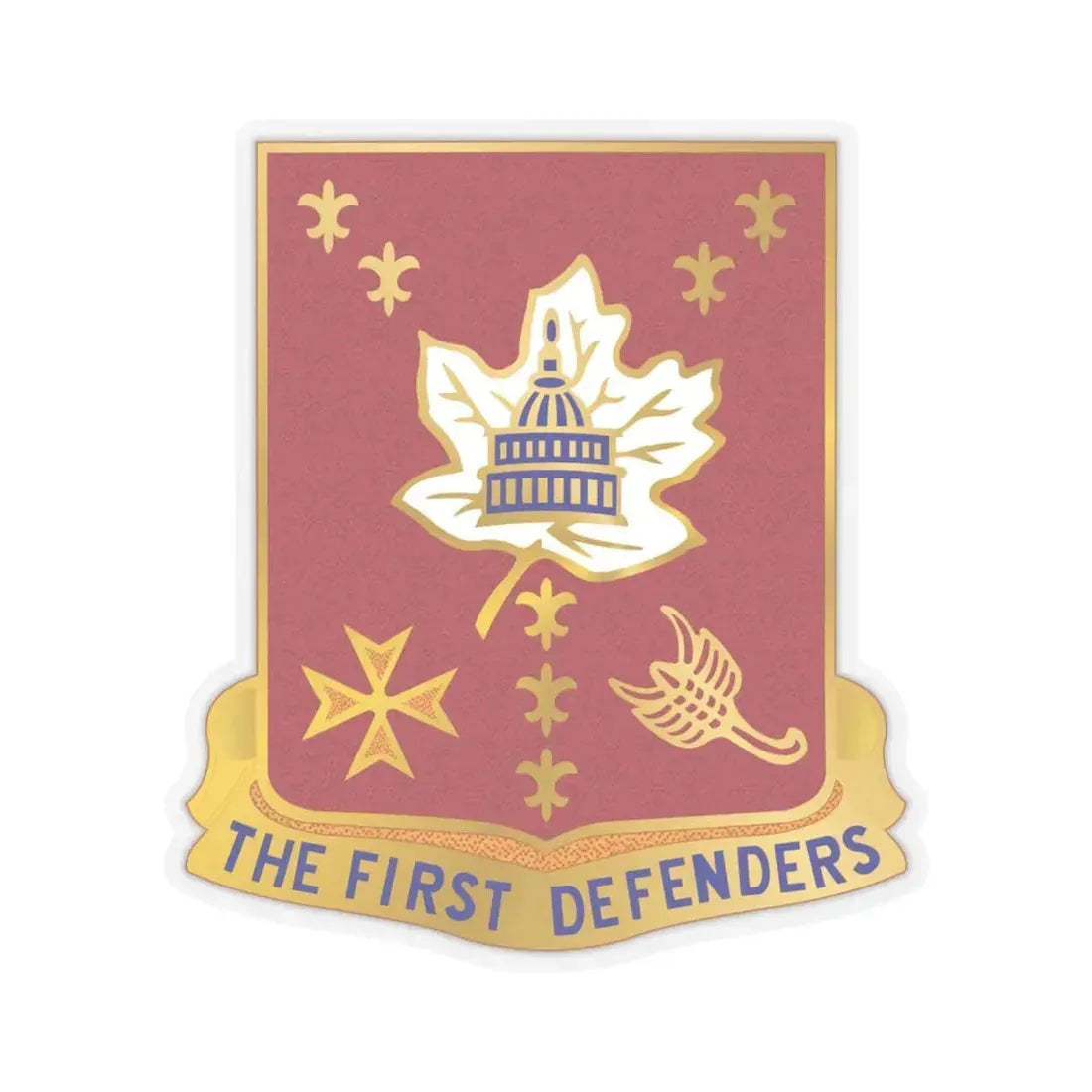 213 Air Defense Artillery Regiment (U.S. Army) STICKER Vinyl Kiss-Cut Decal 6 Inch Transparent - The Sticker Space