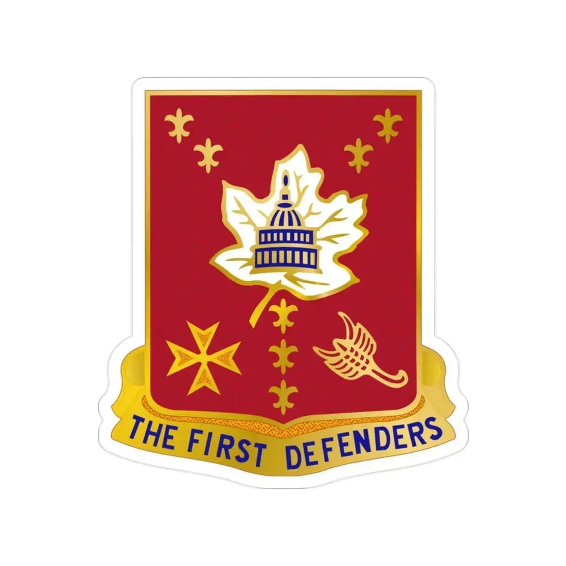 213 Air Defense Artillery Regiment (U.S. Army) Transparent STICKER Die-Cut Vinyl Decal 2 Inch - The Sticker Space