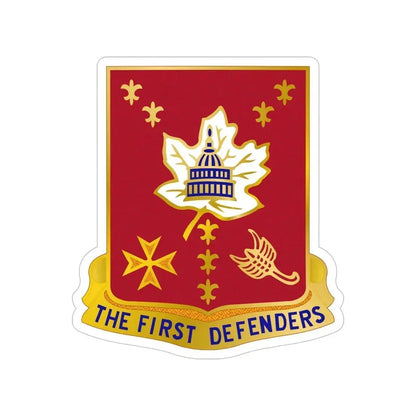 213 Air Defense Artillery Regiment (U.S. Army) Transparent STICKER Die-Cut Vinyl Decal 5 Inch - The Sticker Space