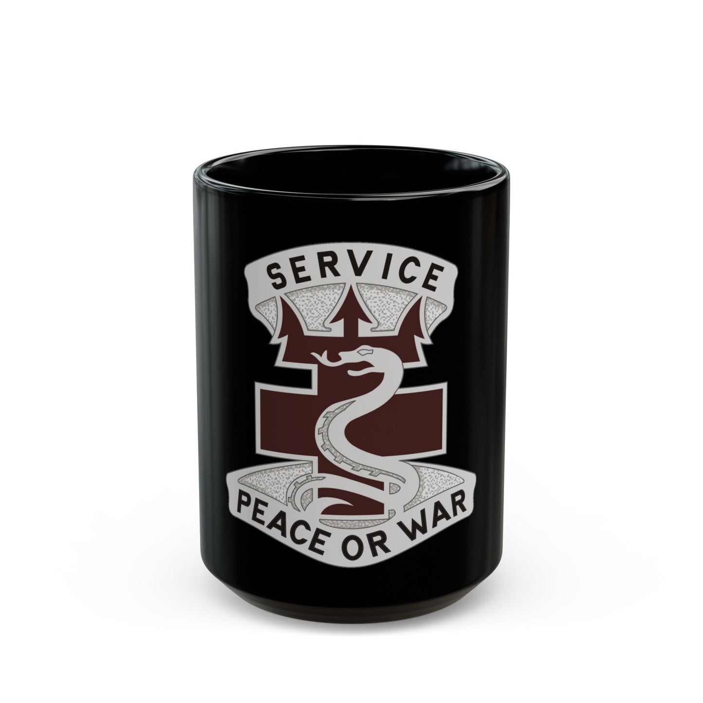 213 Medical Brigade 2 (U.S. Army) Black Coffee Mug-15oz-The Sticker Space