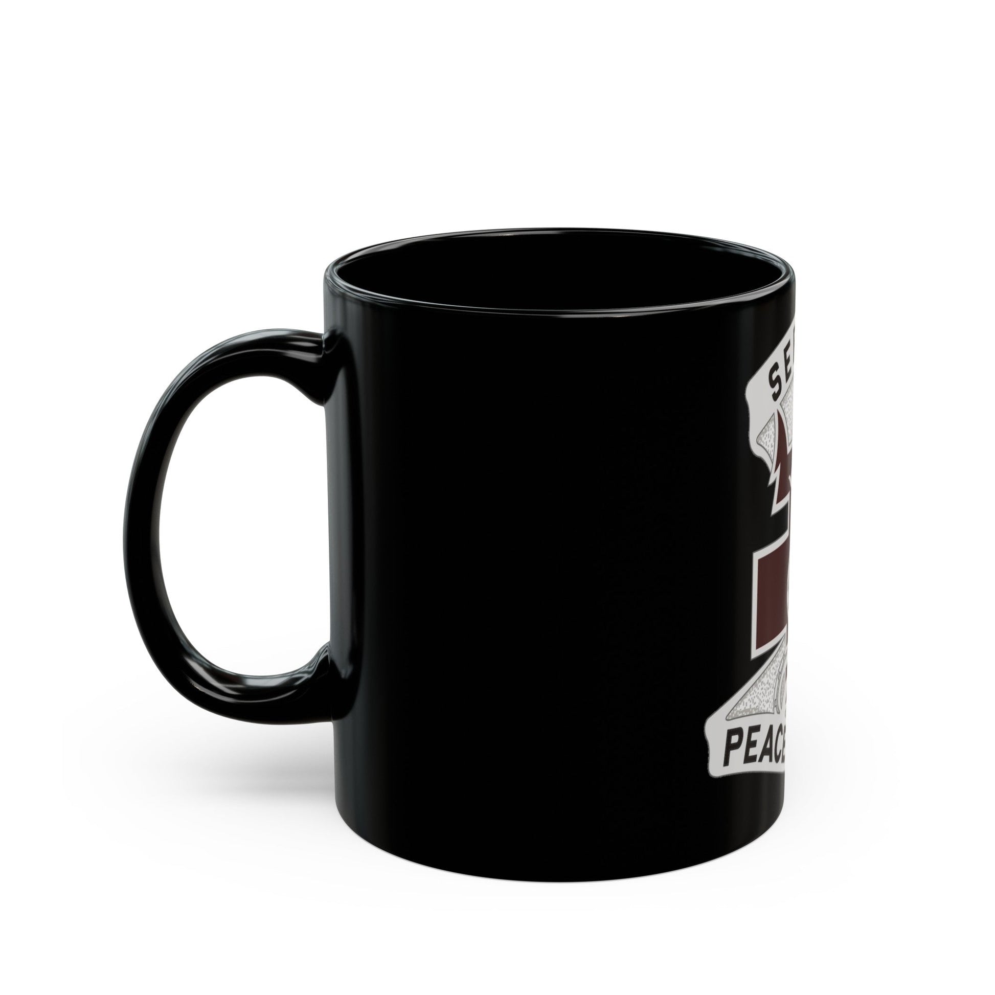 213 Medical Brigade 2 (U.S. Army) Black Coffee Mug-The Sticker Space