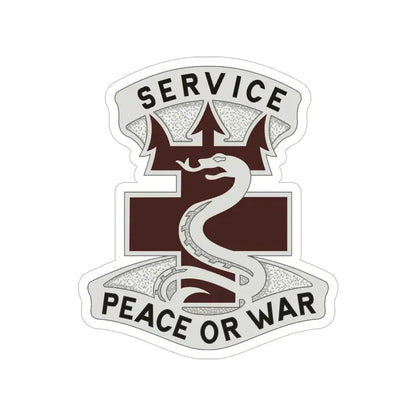 213 Medical Brigade 2 (U.S. Army) Transparent STICKER Die-Cut Vinyl Decal 6 Inch - The Sticker Space