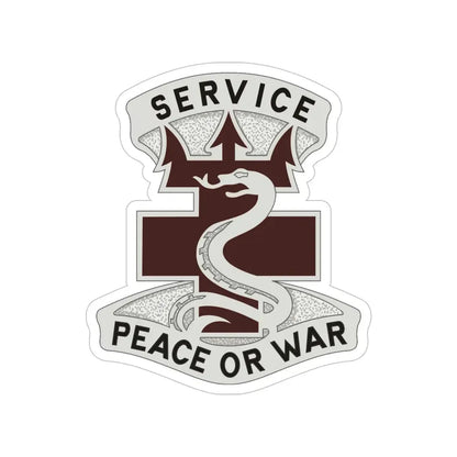 213 Medical Brigade 2 (U.S. Army) Transparent STICKER Die-Cut Vinyl Decal - The Sticker Space