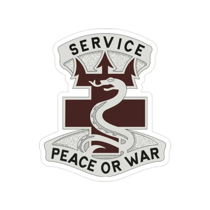 213 Medical Brigade 2 (U.S. Army) Transparent STICKER Die-Cut Vinyl Decal - The Sticker Space