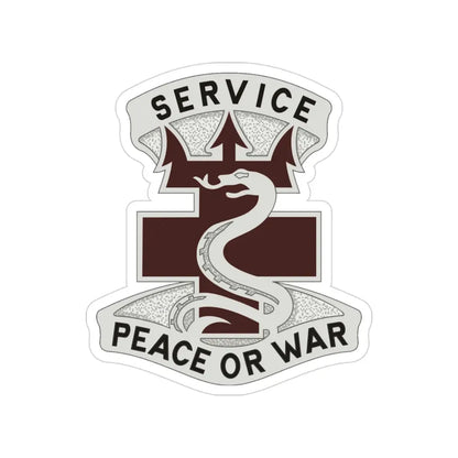213 Medical Brigade 2 (U.S. Army) Transparent STICKER Die-Cut Vinyl Decal - The Sticker Space