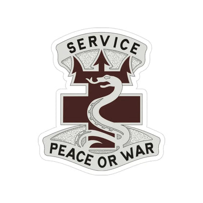 213 Medical Brigade 2 (U.S. Army) Transparent STICKER Die-Cut Vinyl Decal - The Sticker Space