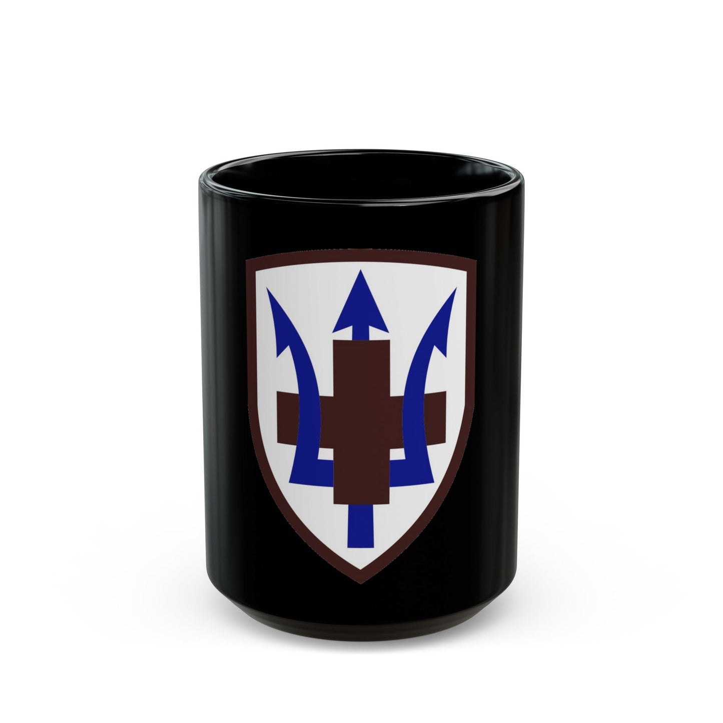 213 Medical Brigade (U.S. Army) Black Coffee Mug-15oz-The Sticker Space