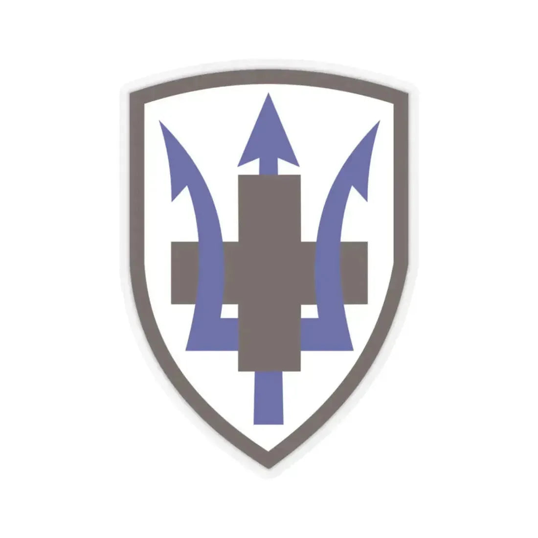 213 Medical Brigade (U.S. Army) STICKER Vinyl Kiss-Cut Decal 3 Inch Transparent - The Sticker Space