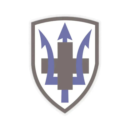 213 Medical Brigade (U.S. Army) STICKER Vinyl Kiss-Cut Decal 3 Inch Transparent - The Sticker Space