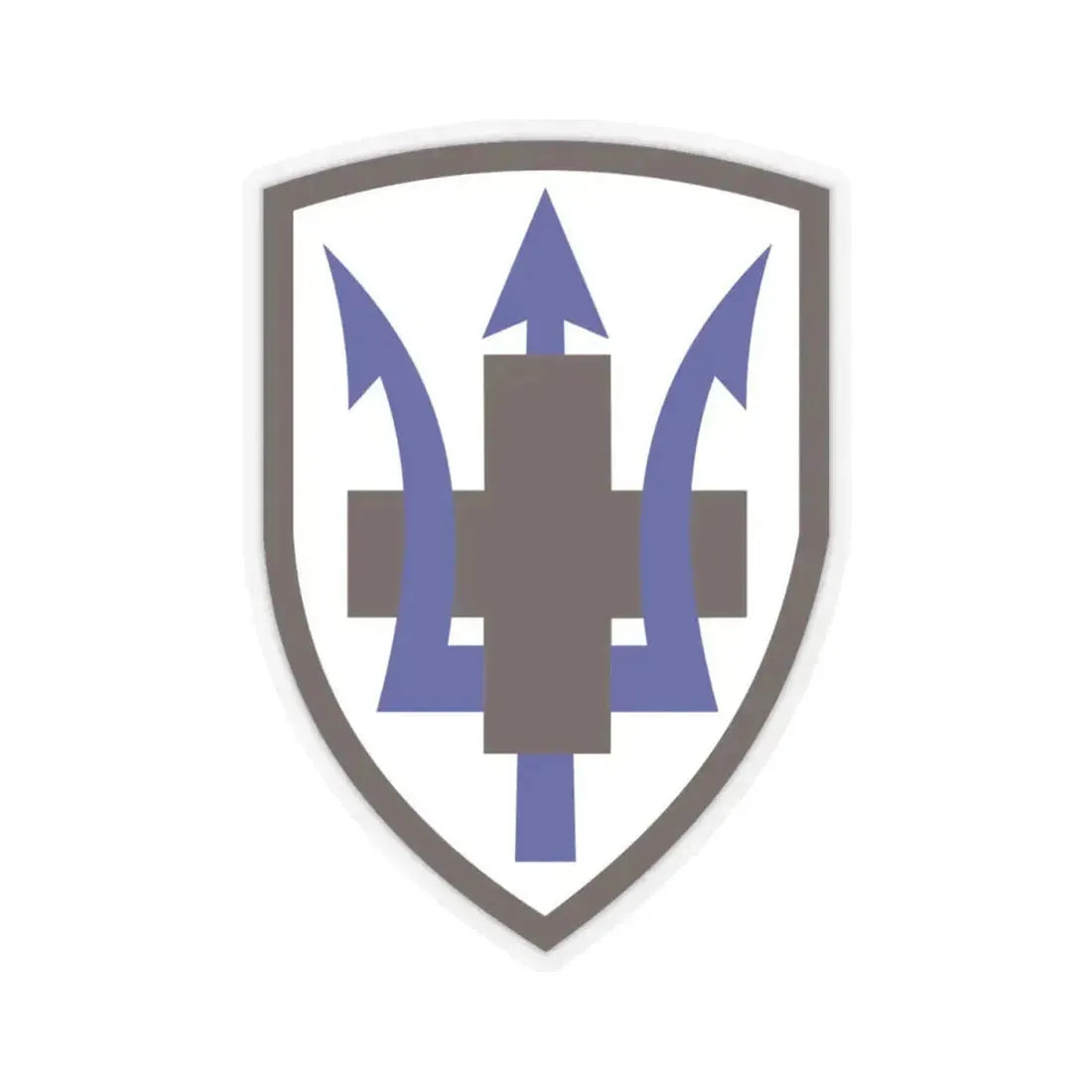 213 Medical Brigade (U.S. Army) STICKER Vinyl Kiss-Cut Decal 4 Inch Transparent - The Sticker Space