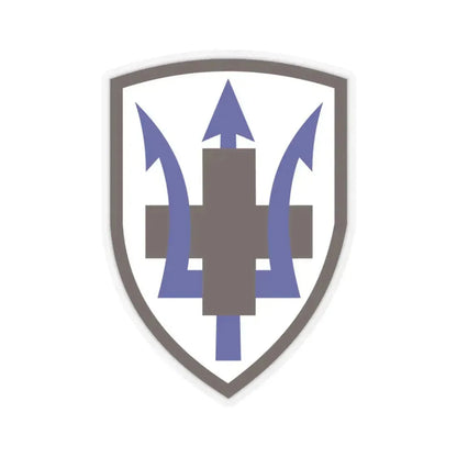 213 Medical Brigade (U.S. Army) STICKER Vinyl Kiss-Cut Decal 4 Inch Transparent - The Sticker Space