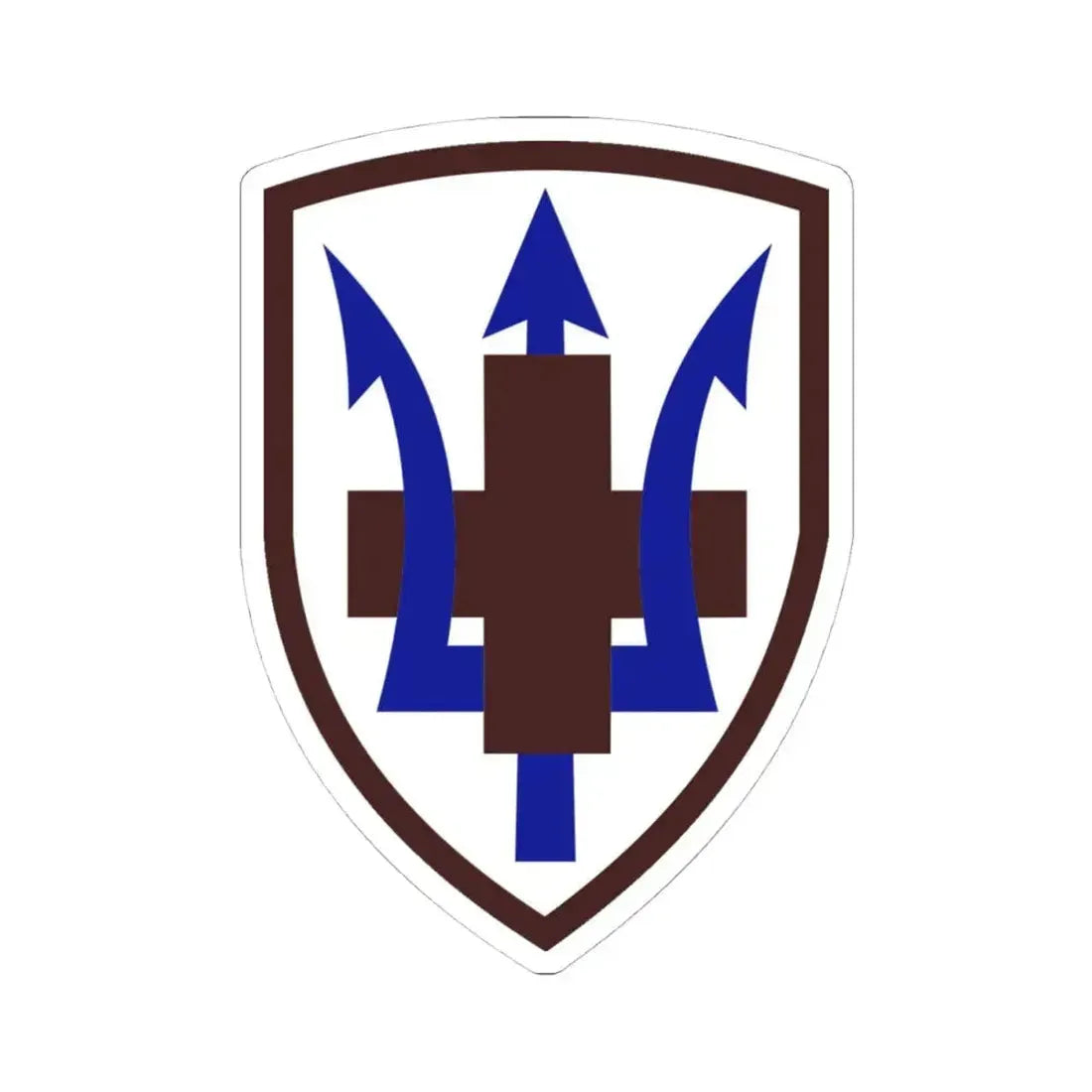 213 Medical Brigade (U.S. Army) STICKER Vinyl Kiss-Cut Decal 4 Inch White - The Sticker Space