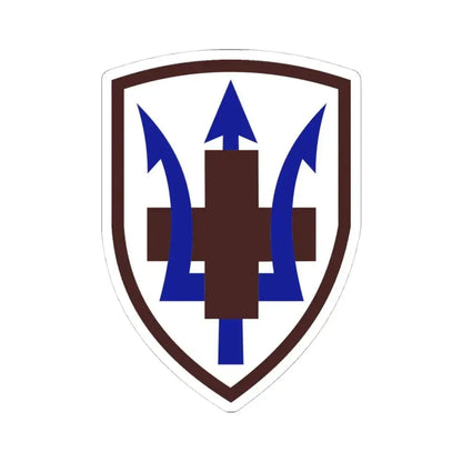 213 Medical Brigade (U.S. Army) STICKER Vinyl Kiss-Cut Decal 4 Inch White - The Sticker Space
