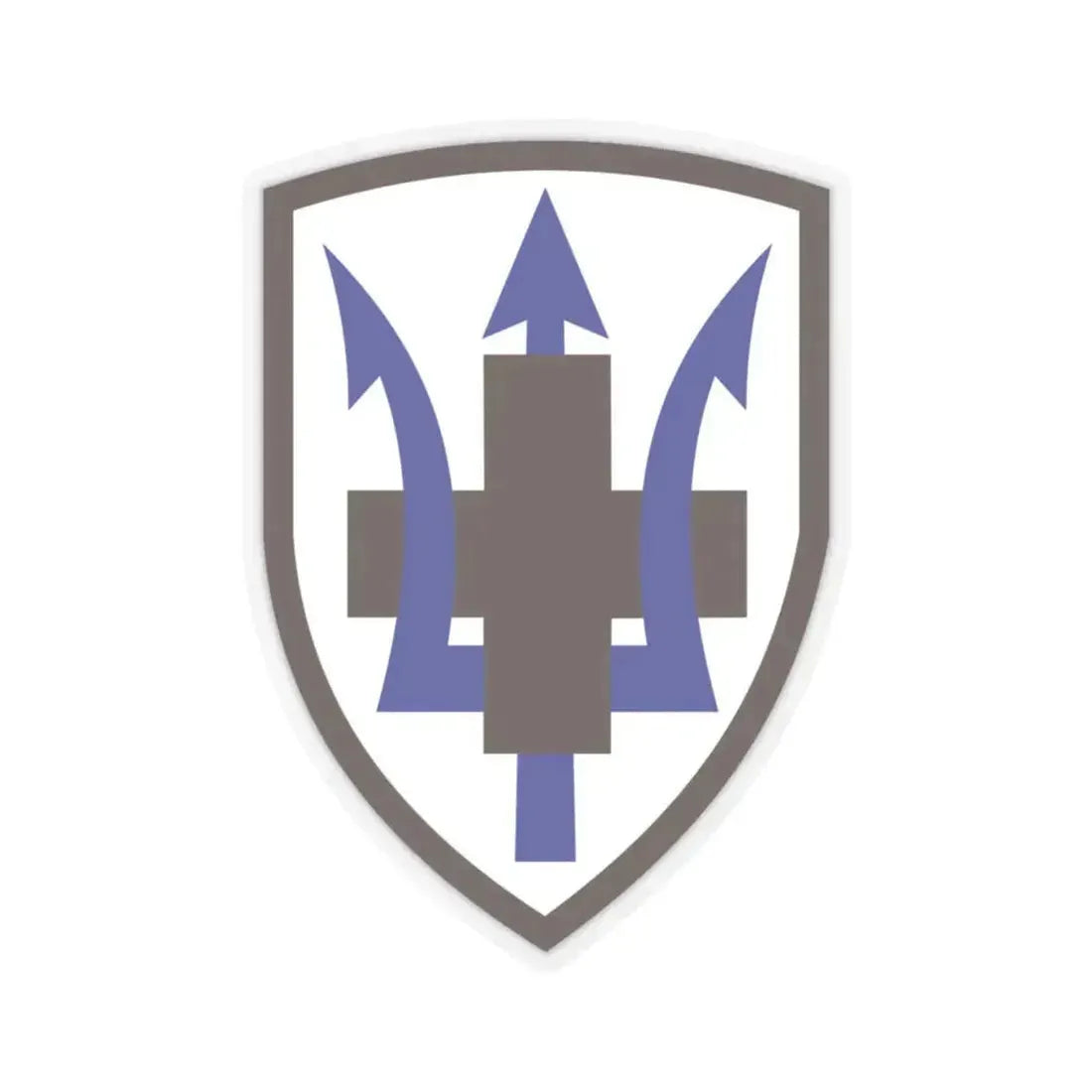 213 Medical Brigade (U.S. Army) STICKER Vinyl Kiss-Cut Decal 6 Inch Transparent - The Sticker Space