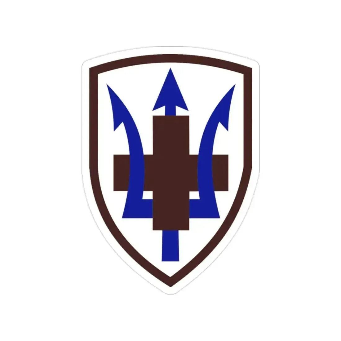 213 Medical Brigade (U.S. Army) Transparent STICKER Die-Cut Vinyl Decal 2 Inch - The Sticker Space