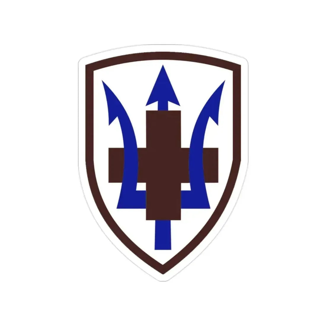 213 Medical Brigade (U.S. Army) Transparent STICKER Die-Cut Vinyl Decal 2 Inch - The Sticker Space