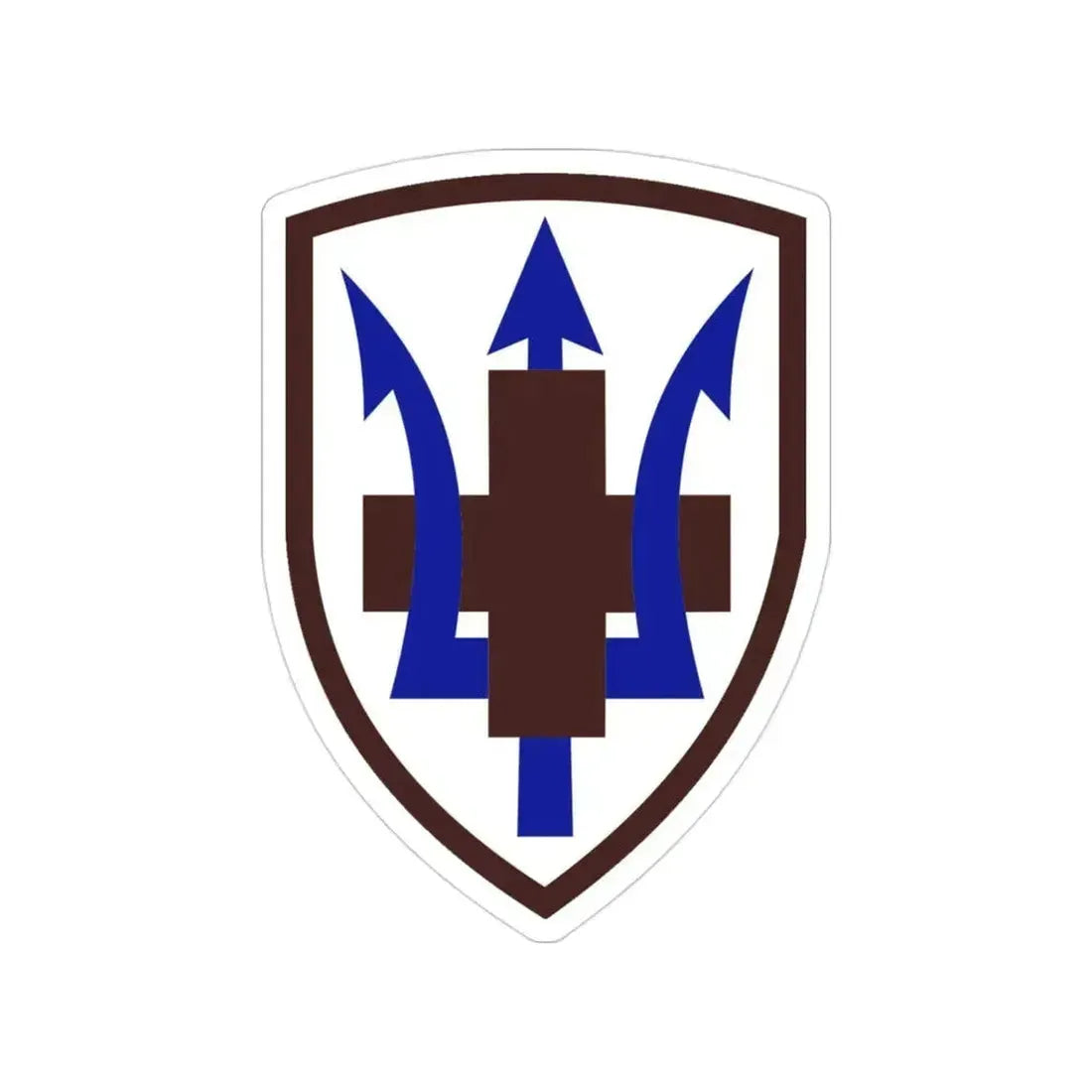 213 Medical Brigade (U.S. Army) Transparent STICKER Die-Cut Vinyl Decal 3 Inch - The Sticker Space