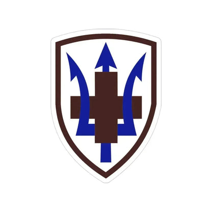 213 Medical Brigade (U.S. Army) Transparent STICKER Die-Cut Vinyl Decal 3 Inch - The Sticker Space