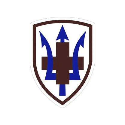 213 Medical Brigade (U.S. Army) Transparent STICKER Die-Cut Vinyl Decal 4 Inch - The Sticker Space